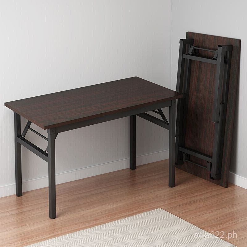 Simple Portable Folding Table Ice Rental House Home Table Rectangular ...