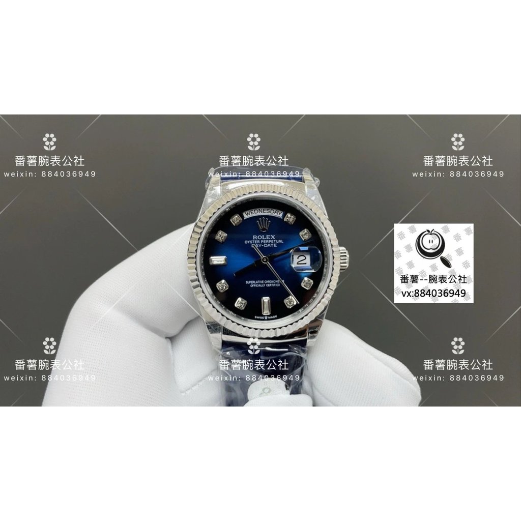 8+· Factory. Rolex Sunday Calendar Type 36MM Belt Type Close to the ...
