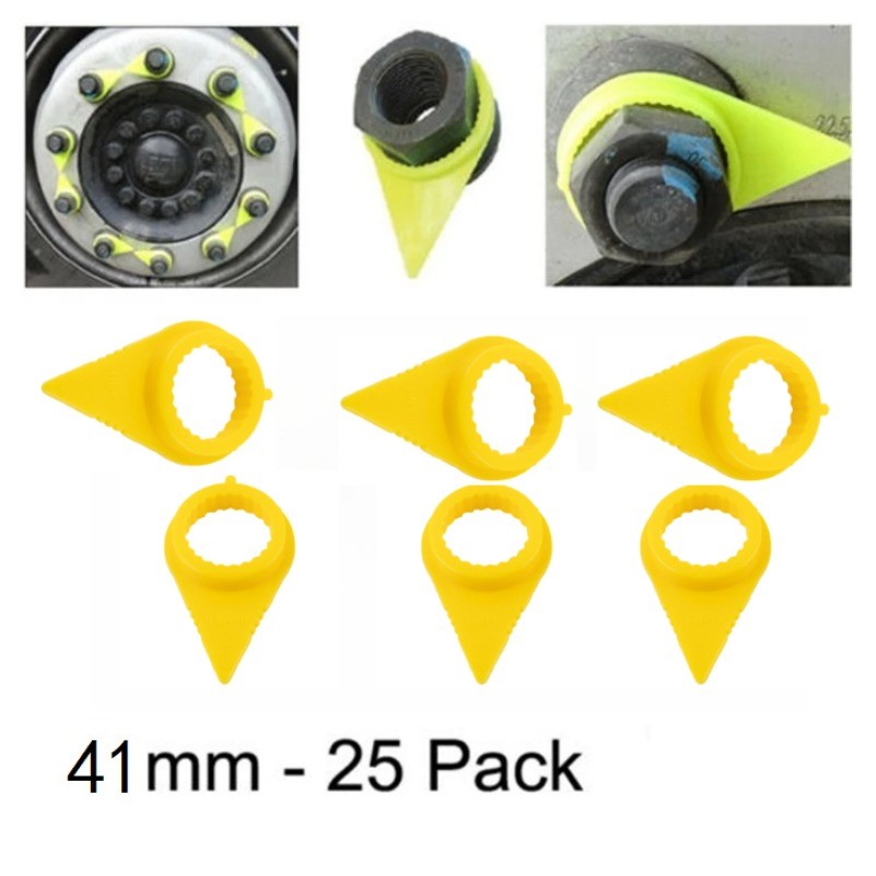 Checkpoint Loose Wheel Lugs Nut Indicator for41mm Nut HighsVisibility ...