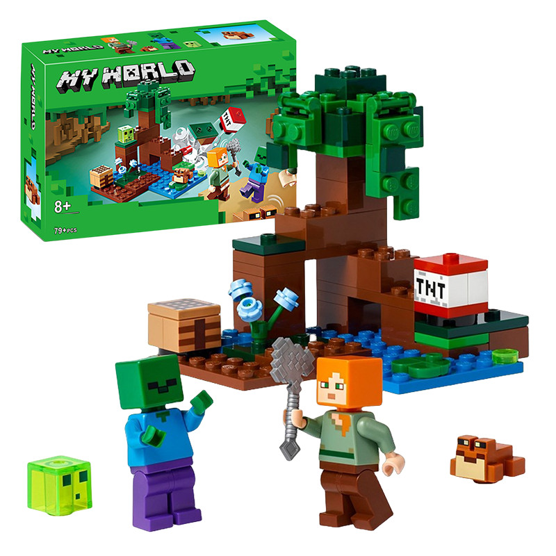 minecraft minecraft toy Building Small Particle Building Blocks ...
