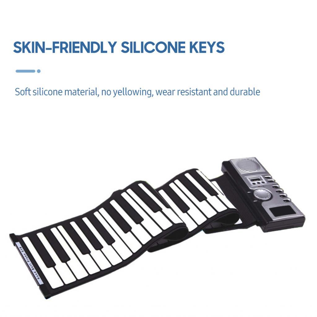 cnoffschool-PH fangzi 61 Keys Roll Up Piano Keyboard Portable Soft ...