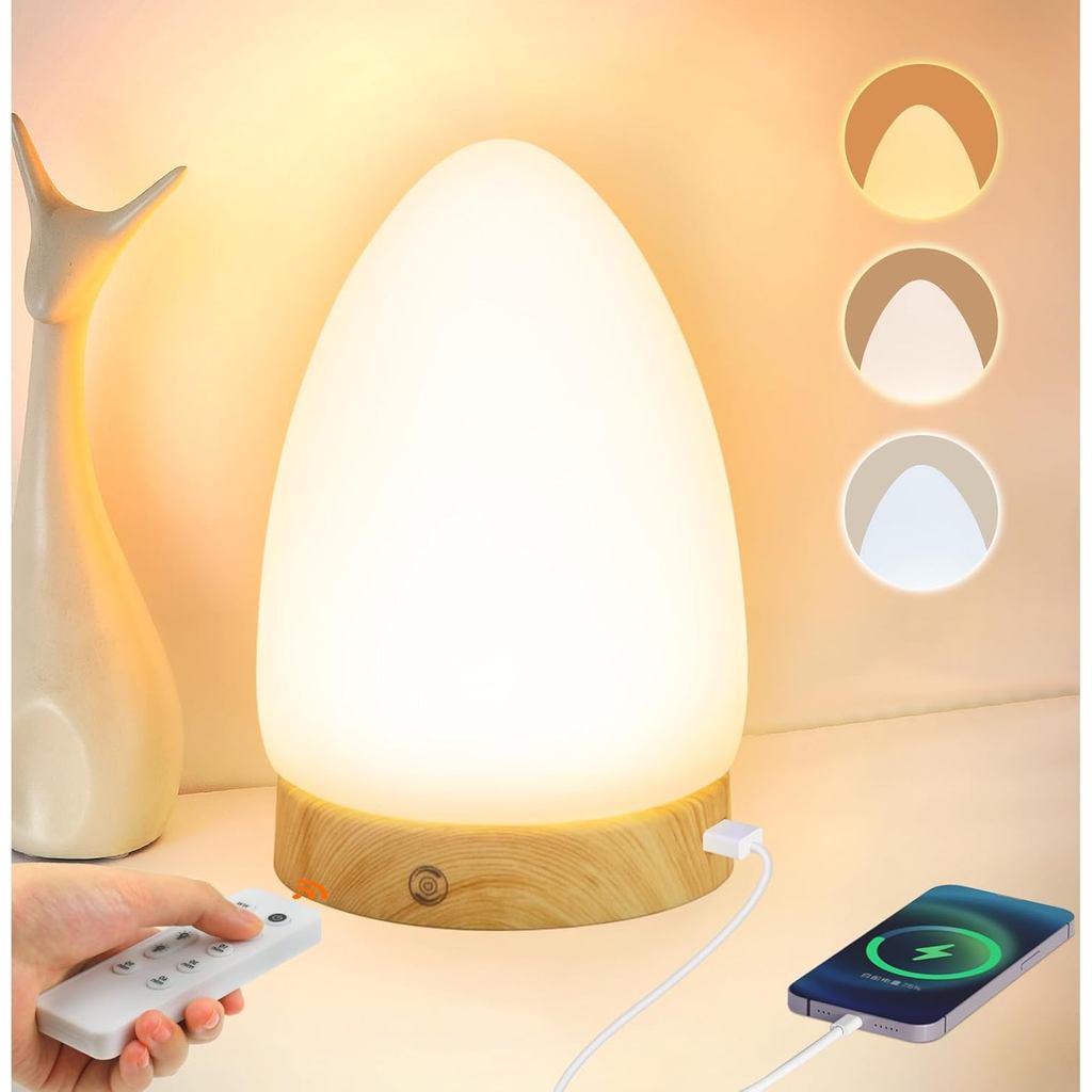 Hopihe Light Therapy Lamp, UV-Free 10000Lux Sunlight Lamp with Touch ...