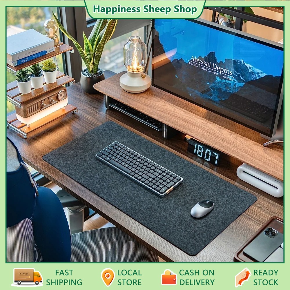 Office Computer Desk Mat Big Mousepad Keyboard Table Cover Extended ...