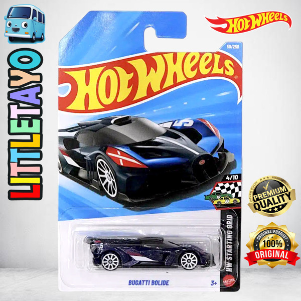 Hot Wheels Bugatti Bolide biru 2026 Diecast Sport Car Track Racing ...