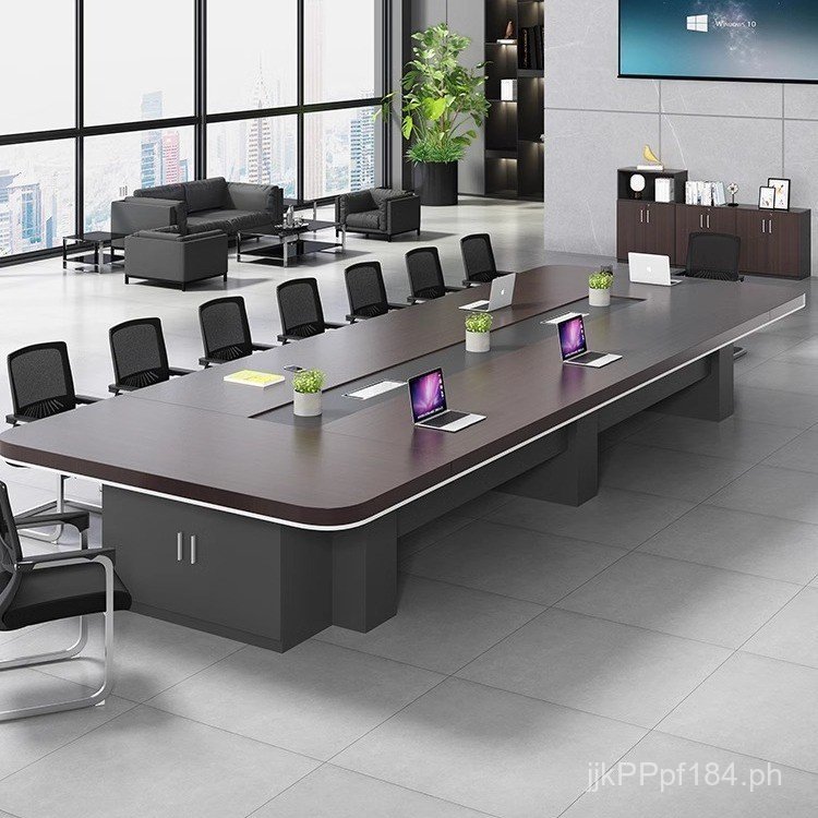 Conference Table Set Long Table Combination Meeting Table Modern ...