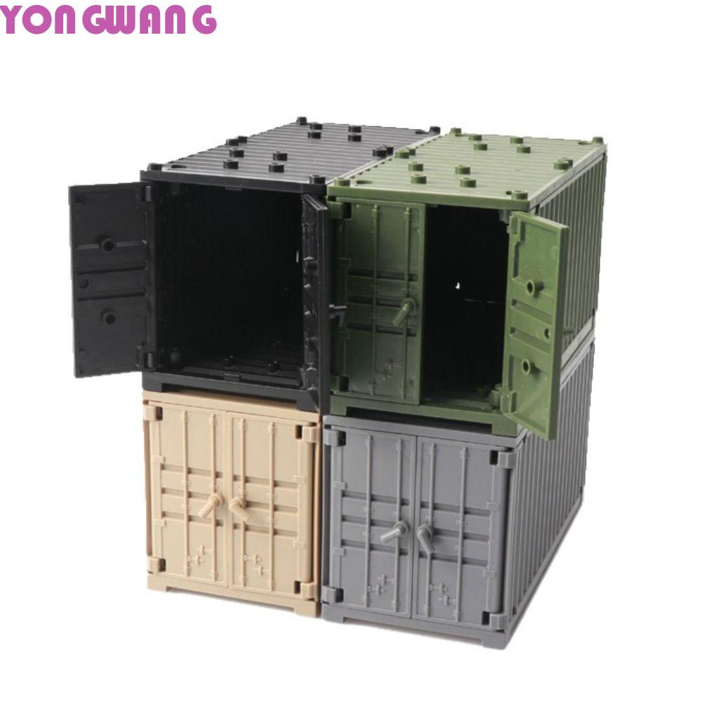 YONGWANG66HR War Container Building Blocks, MOC Container War Base ...