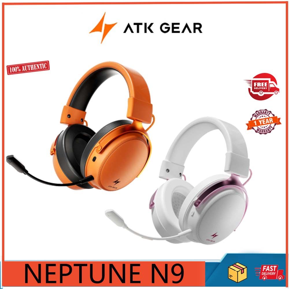 ATK Neptune N9 4-Mode High-Fidelity Noise-Canceling Headset with Mic ...