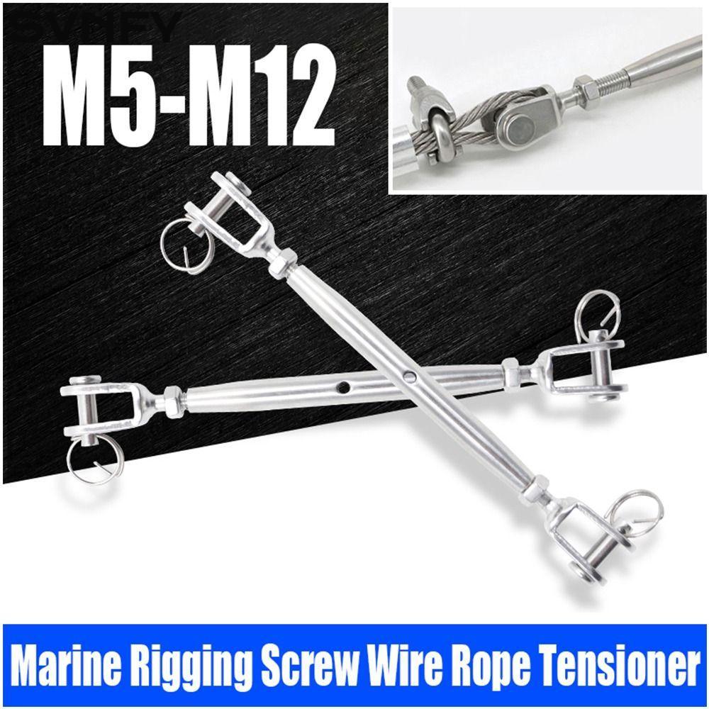 SVNFY Marine Rigging, Screw Closed Body Hardware Tensioner, Durable M5 ...