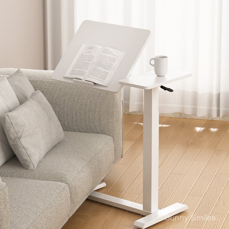 Pneumatic Adjustable Side Table Luxury Small Side Table Sofa Living ...