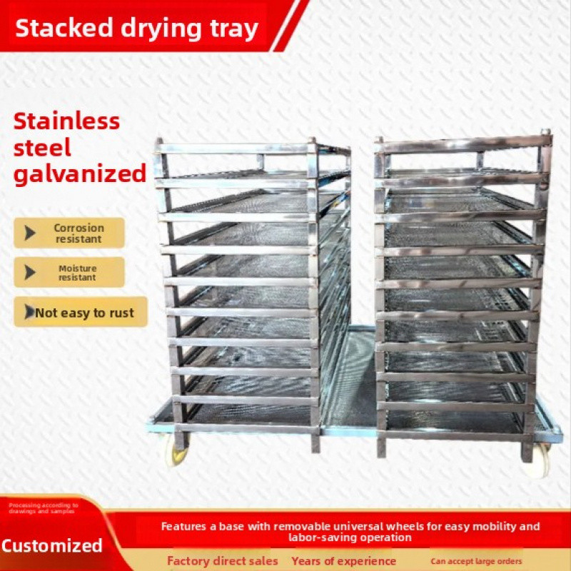304 Stainless Steel/Agricultural Galvanized Drying Rack – Multi-Layer ...
