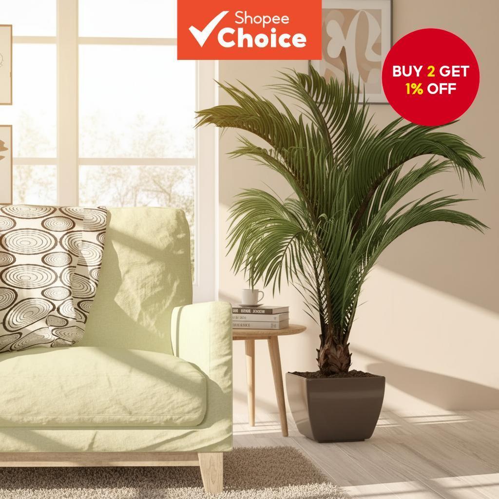 Tropical Green Plant Leaf Wall Decor Sticker Self-adhesive for Living ...