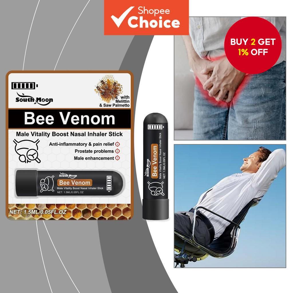 South Moon Nasal Inhaler Stick for Men, Bee Wellness Inhaler, Nasal ...