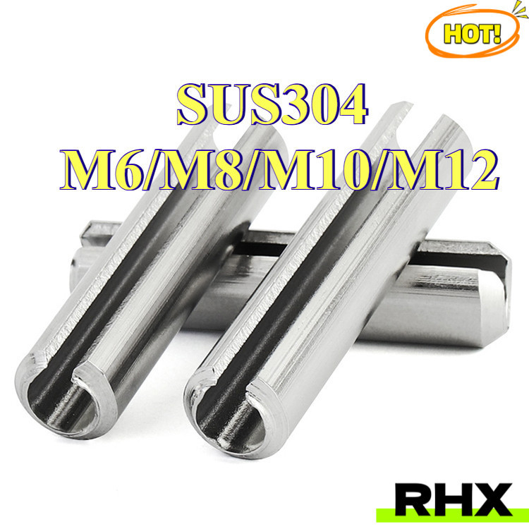 Elastic stainless steel 304 cylindrical pin spring pin opening pin ...