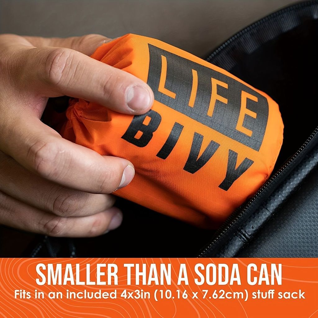 COD-Portable Waterproof Emergency Survival Sleeping Bag Outdoor Edc ...