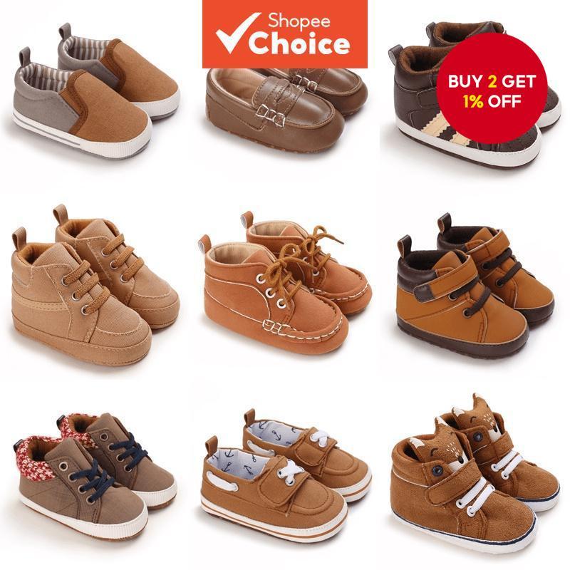 Baby Buckle Sandals with Soft Non-Slip Sole (0–18M)