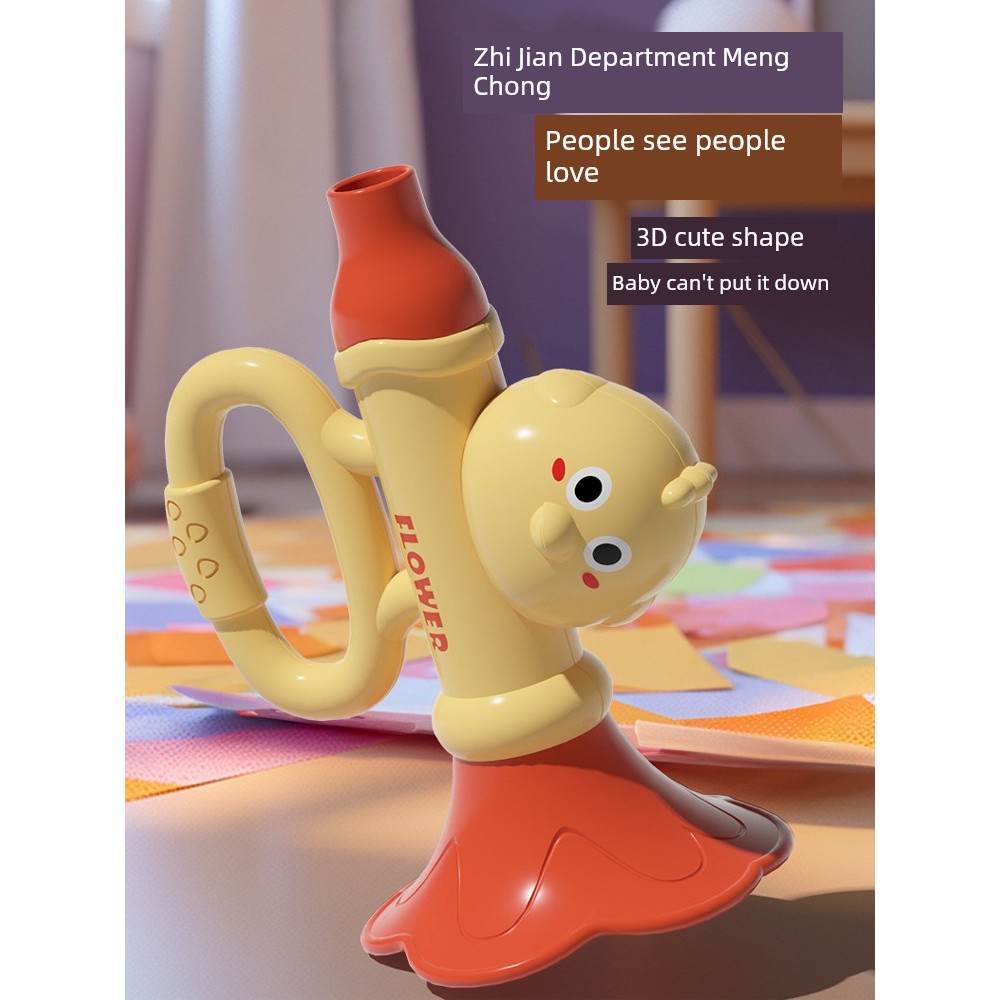 Small Horn Children's Toys Baby Blowable Mini Horn Blowing Fun Baby ...