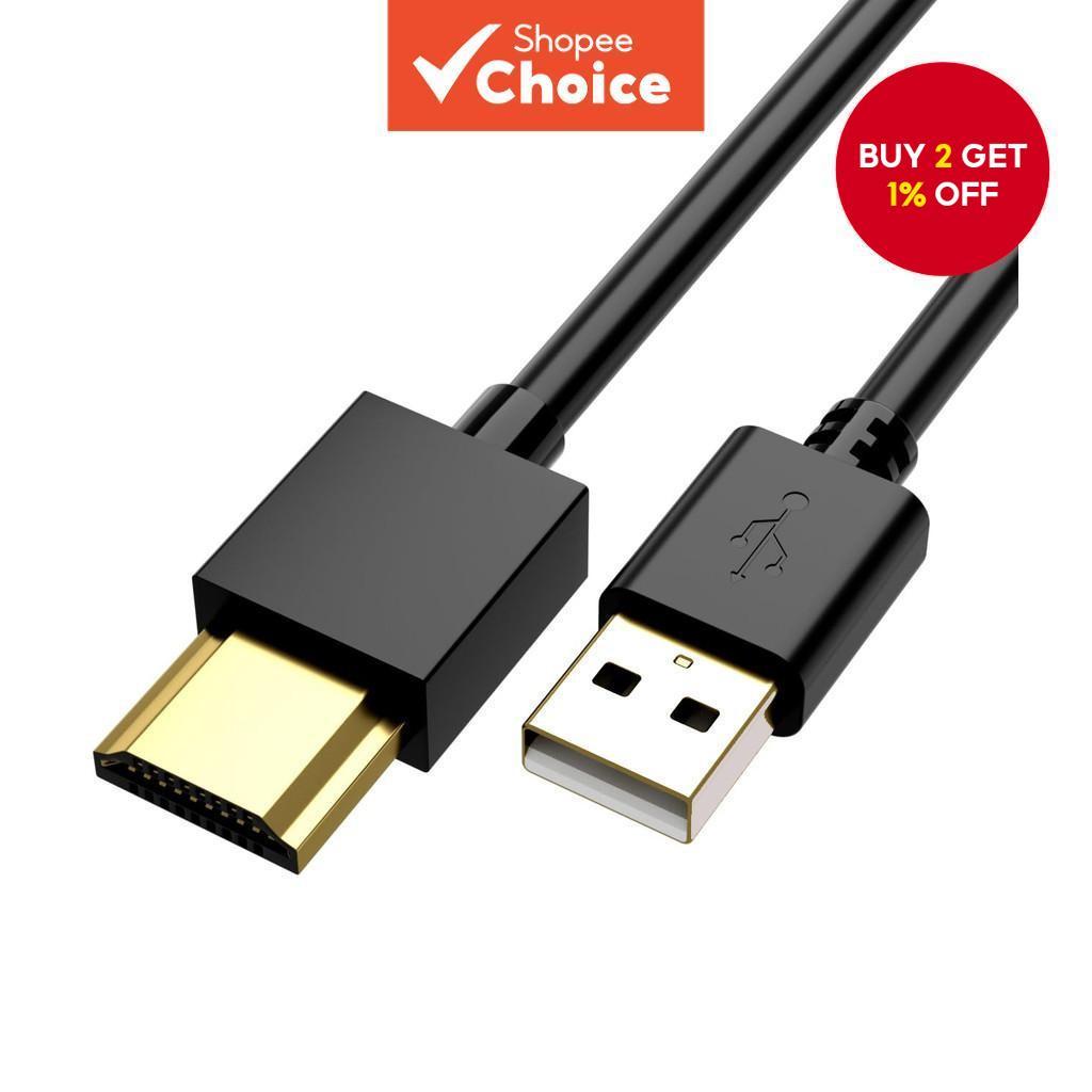 New Smart Device Laptop Power Cable, HDMI-compatible Male-Female Cable ...