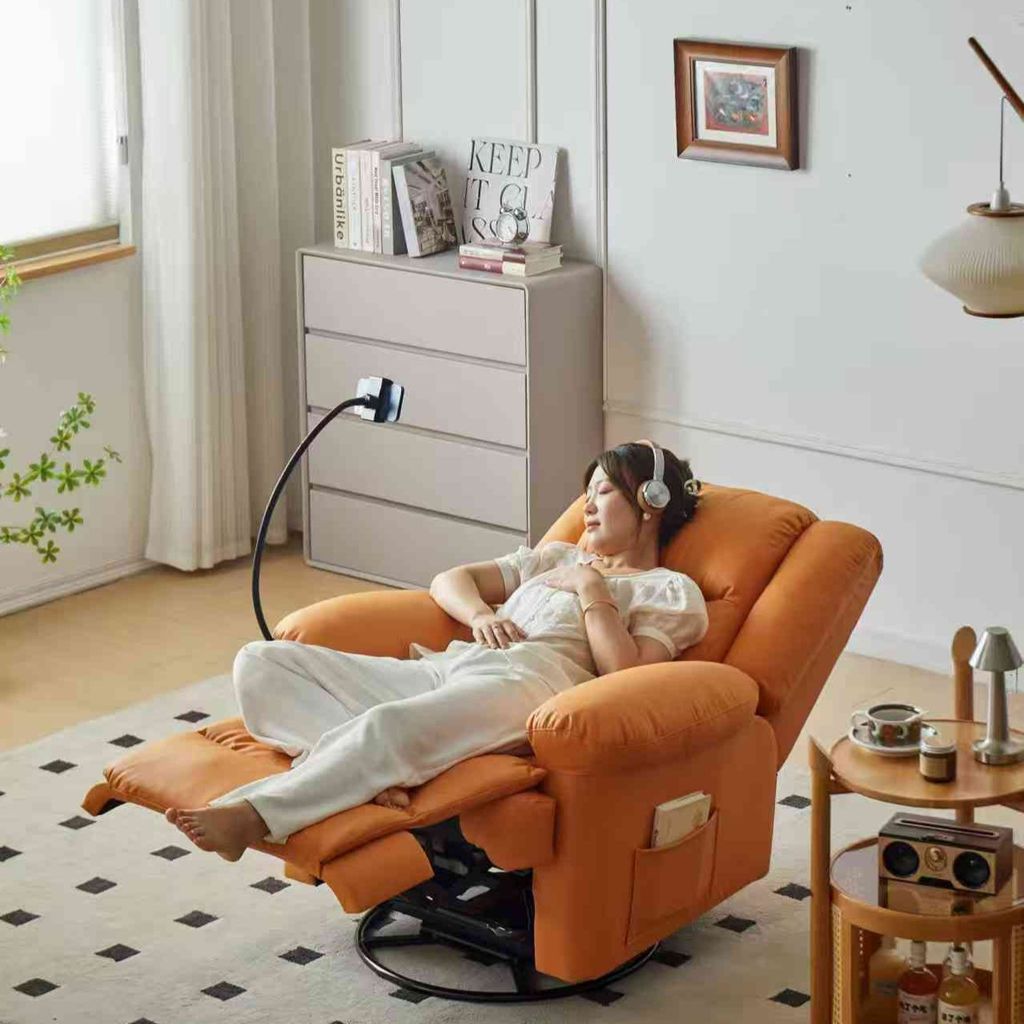Space Electric Sofa Lazy Single Rocking Chair Living Room Sofa Cabin ...