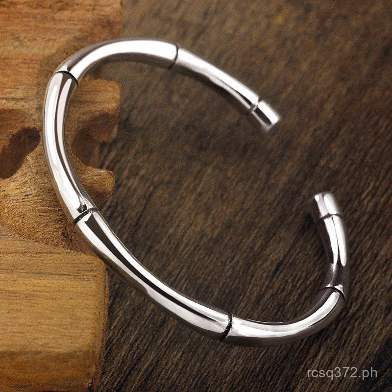 Men's and Women's Retro S925Solid Silver Vintage Bracelet Fashionable ...