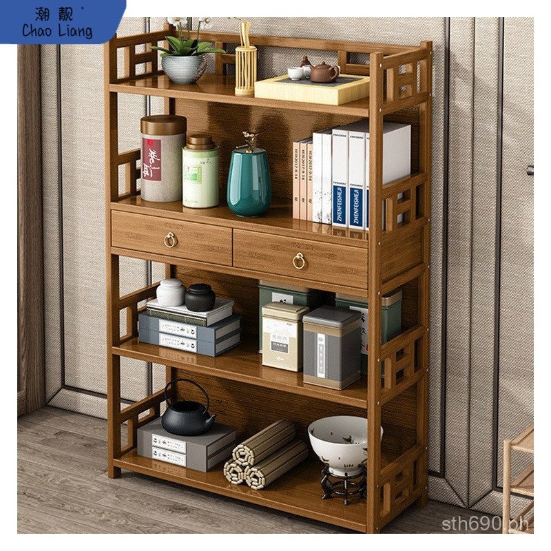 Tea Rack Bogu Rack Tea Room Multi-layer Storage Rack Display Small Tea ...