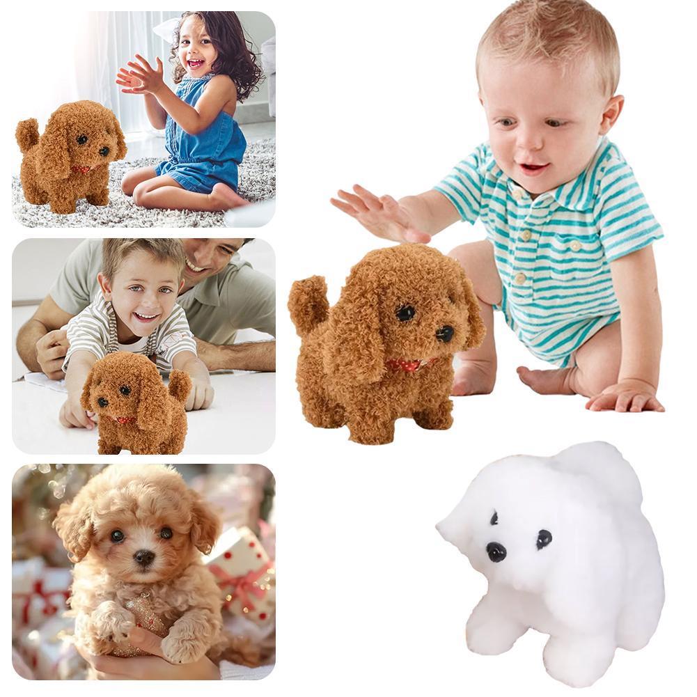 Interactive Walking Plush Puppy Toy Dog And Remote Control Electronic ...