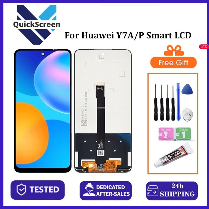 HUAWEI P SMART 2021 / Honor X10 Lite / Y7a - PANTALLA con MARCO Montaje