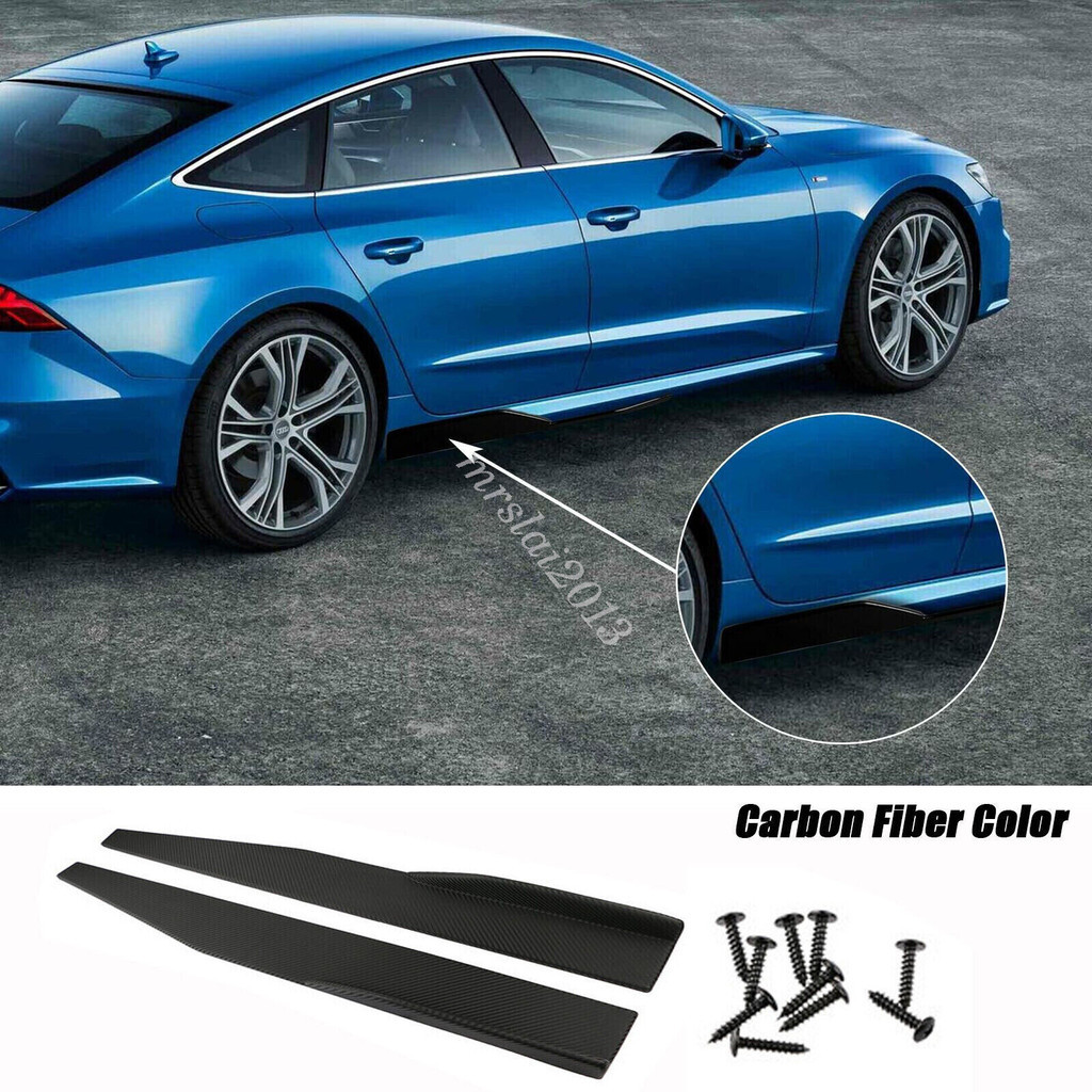 Side Skirt Rocker Splitters Winglet Canard Diffuser Spoiler Extension ...