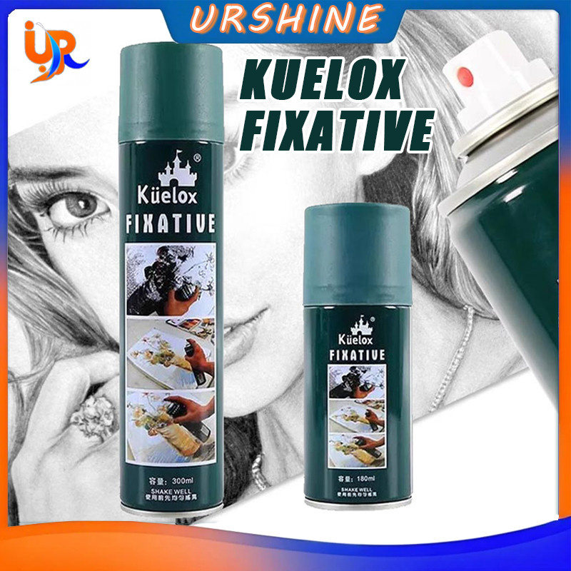 180/300ml Fixative Spray for Drawing Sketching Gouache Waterproof Spray ...