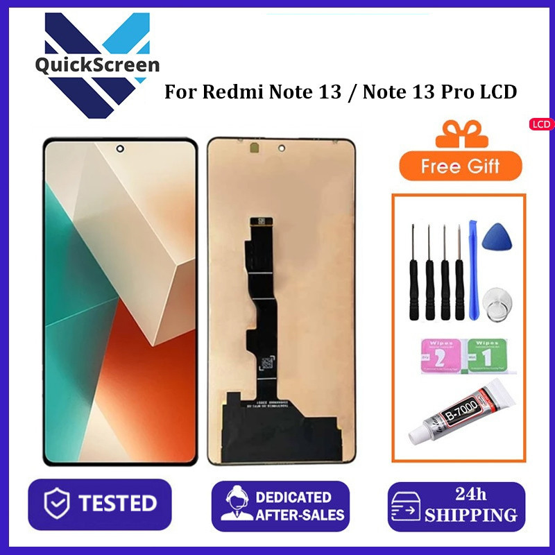 [QuickScreen] LCD For Redmi Note 13/Note 13 Pro /Note 14 4G/5G /Poco M7 ...