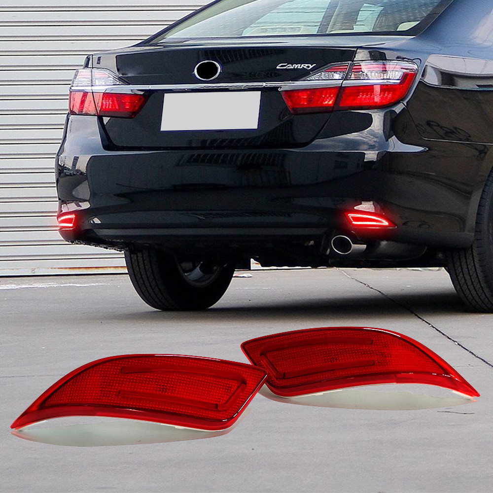 MRD for Toyota Camry 2015 2016 Led Guide Plate Rear Reflector Lights ...