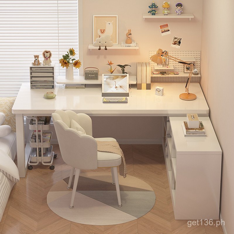 Home Corner Integrated Desk Writing Desk Student Computer Desk Desk ...
