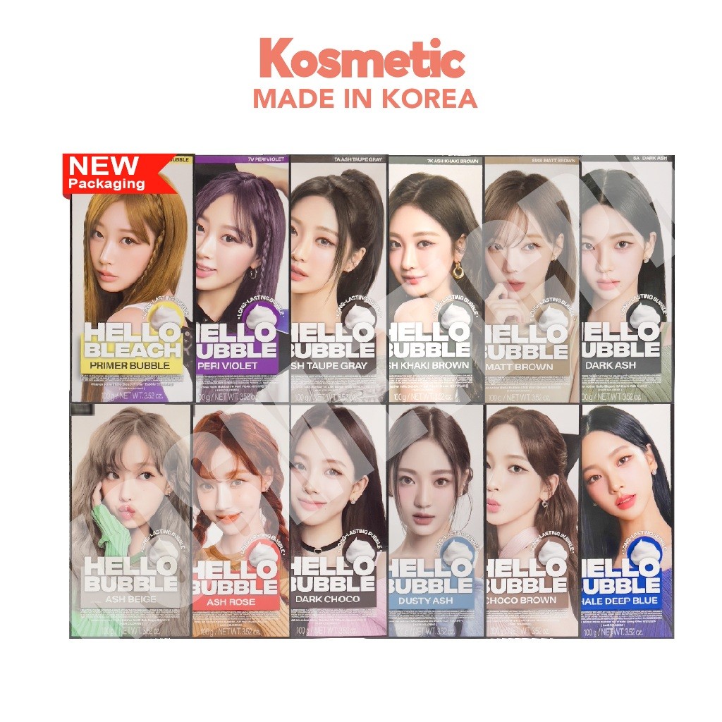 Hello Hair Color Bubble / Hair Dye /Hair Color/New Upgraded Version ...