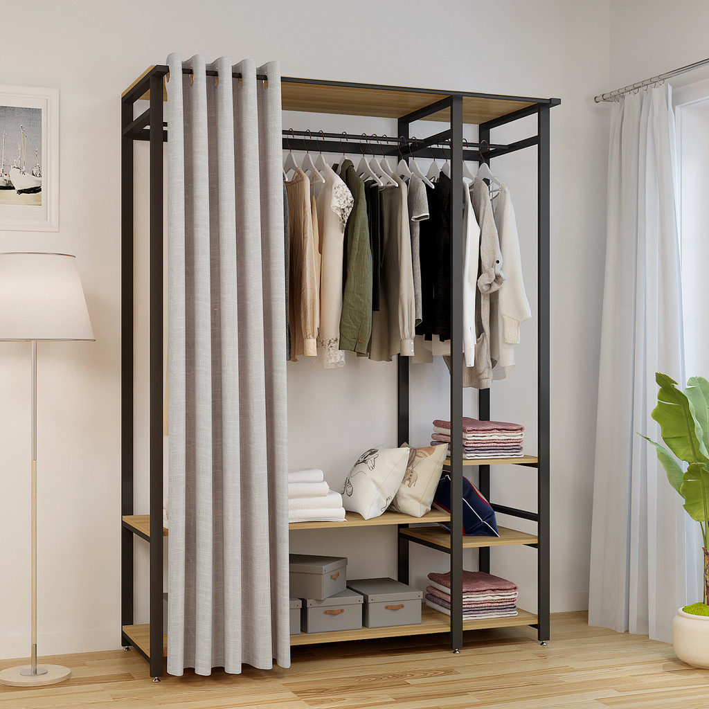 Simple Wardrobe for Rental Houses, Home Dormitories, Apartments, Floor ...
