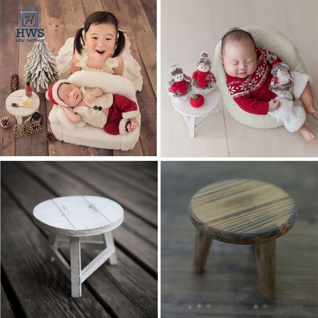 White Mini Round Table Prop for Newborn Photography | Shopee Philippines