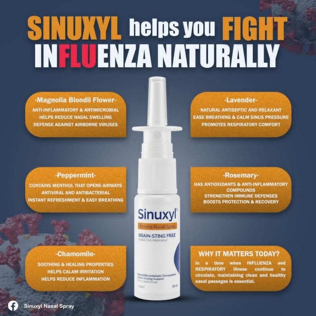 Sinuxyl Nasal spray 20ml | Shopee Philippines