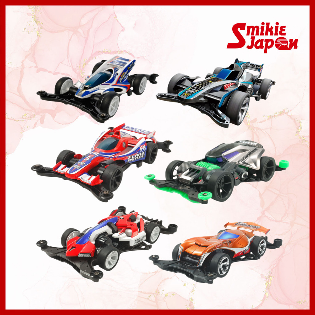TAMIYA Mini 4WD REV Razorback (FM-A) / Mach Frame (FM-A) / Flame Astute ...