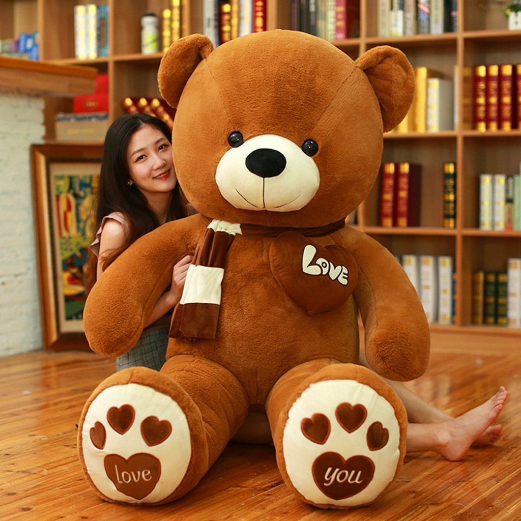 Doll Hug Bear Pillow Teddy Bear Ragdoll Plush Teddy Bear Large Birthday ...