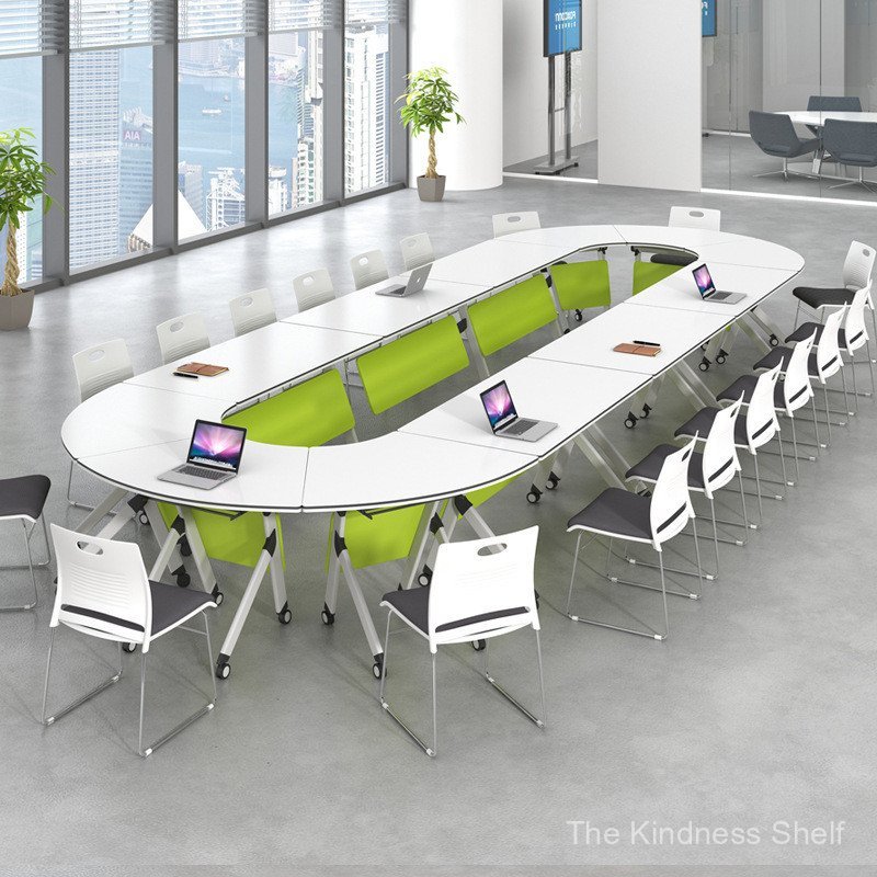 Folding Training Table Combination Conference Table Mobile Study Desk ...