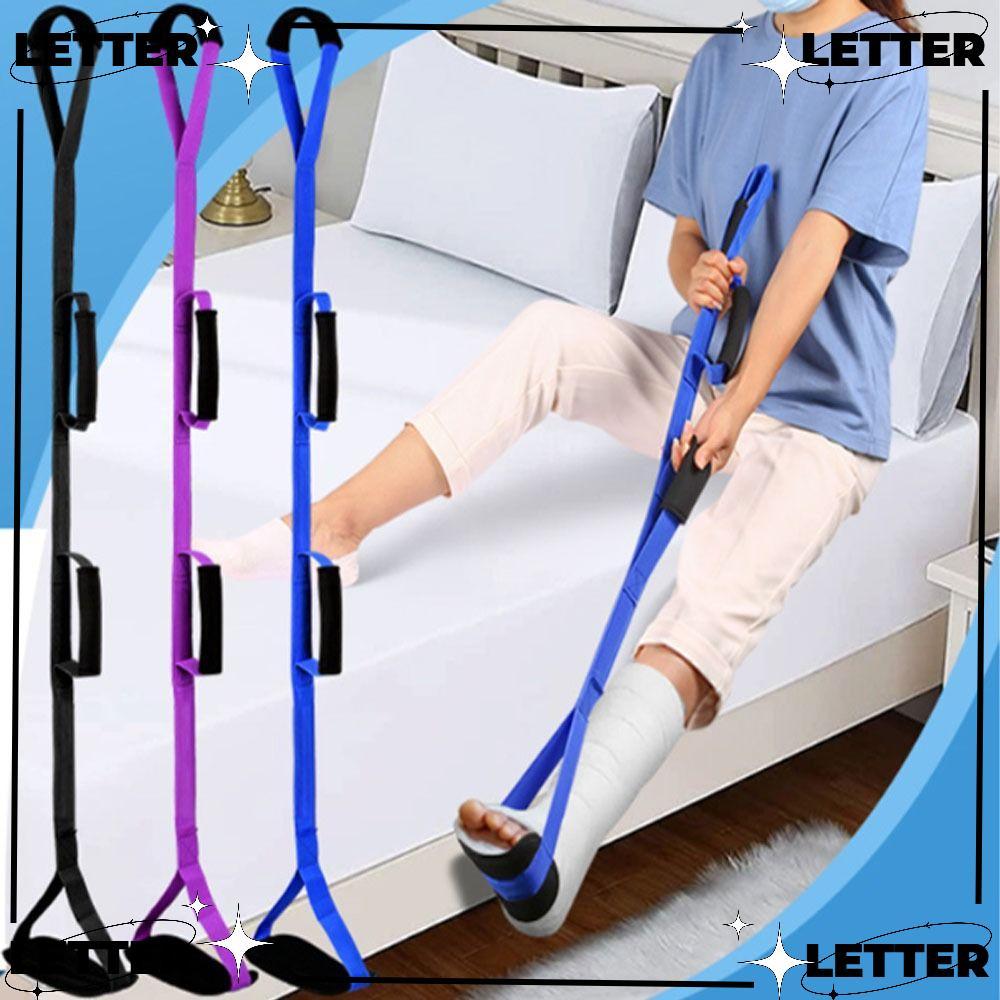 LETTER Long Leg Lifter, Nylon with EVA Handgrips &Foot Loop Long Leg ...