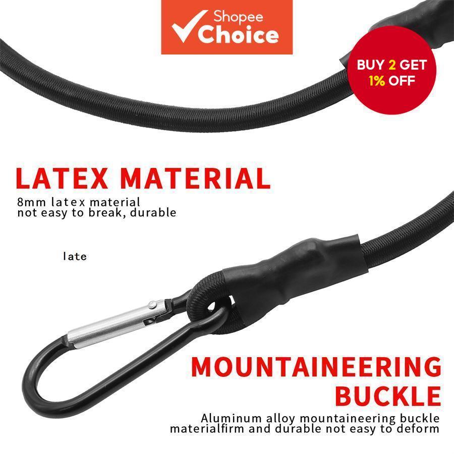 New 30/60/90/120/150CM Stretchable Elastic Ropes with 8MM Diameter and ...