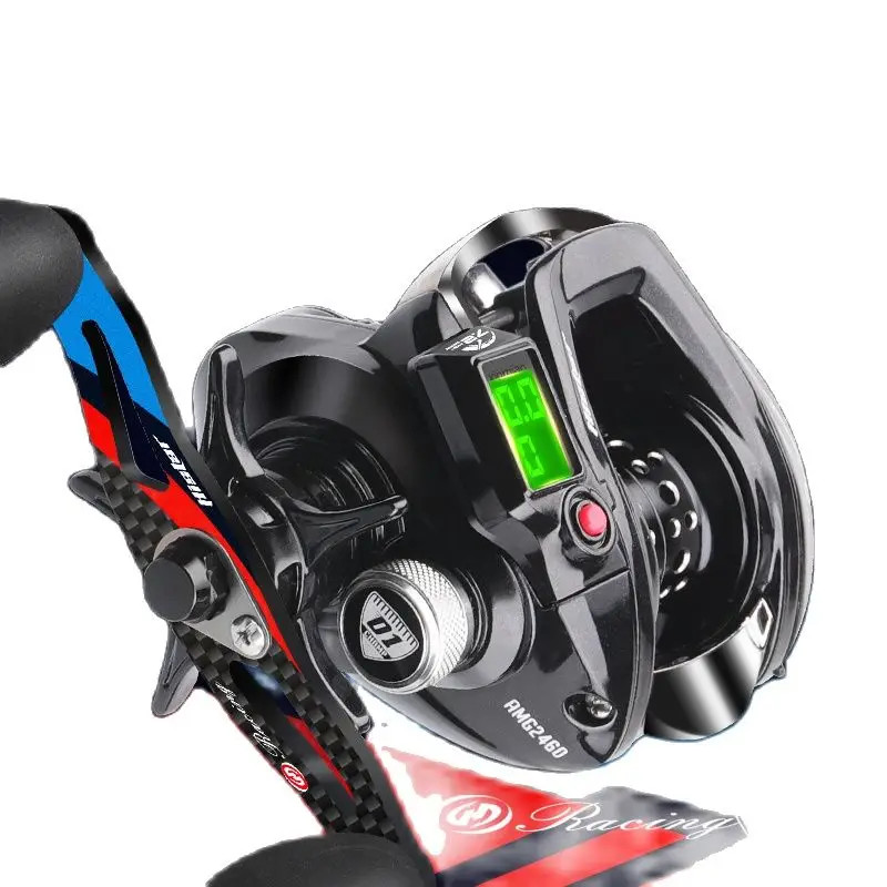 HSD BaitCasting Reels LED Backlight Digital Display Fishing Reel ...