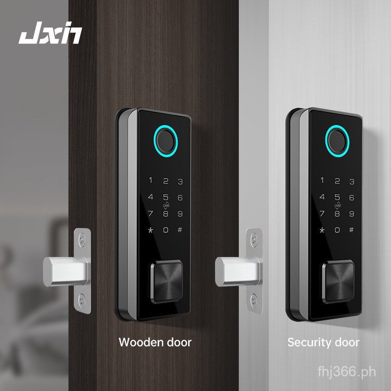 Password Lock Fingerprint Recognition Fully Automatic Door Lock ...