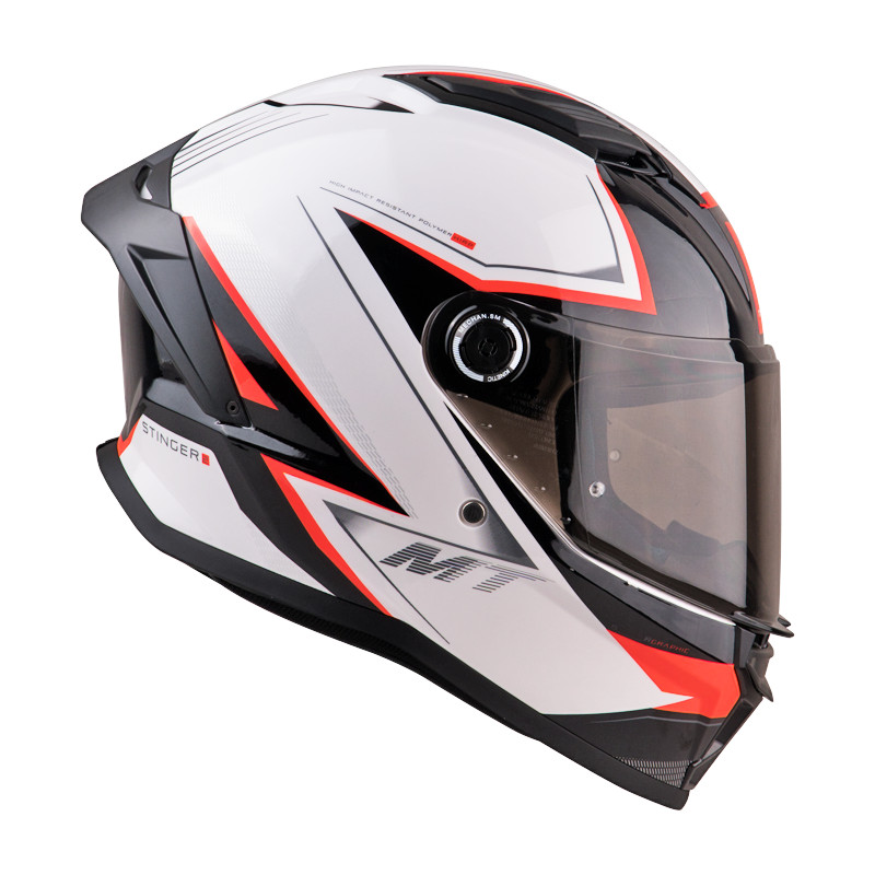 MT STINGER 2 G SR Full Face Motorcycle Helmet | ECE CERTIFIED | Free ...