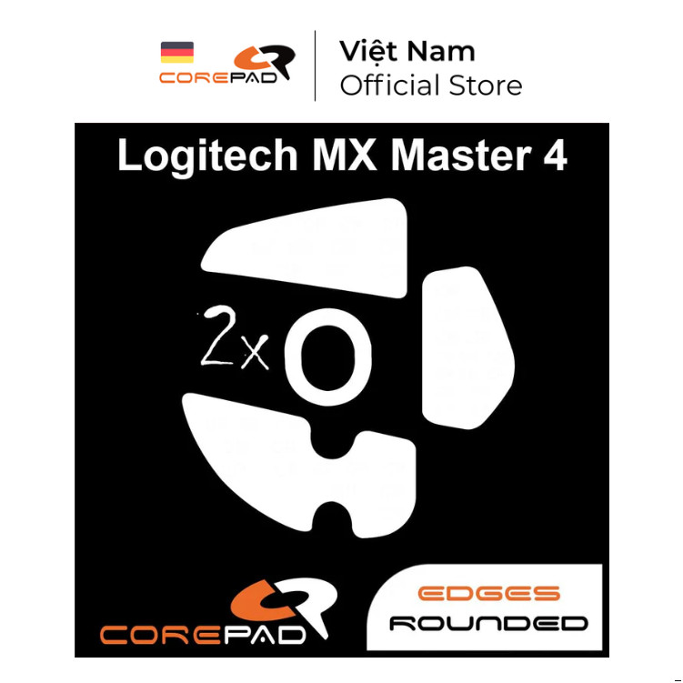 Corepad Skatez PRO – PTFE Feet for Logitech MX Master 4 (2 sets ...