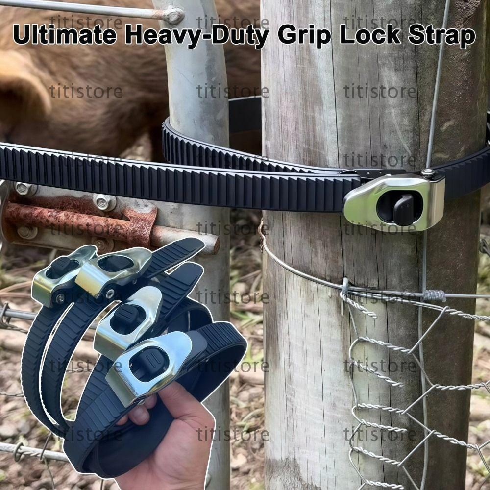 TITISTORE Locking Strap, Multipurpose Adjustable Ultimate Grip Lock ...