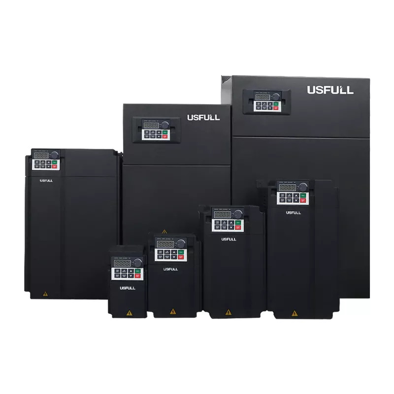 USFULL Vfd 220v Single Phase to 3 Phase 380v 10HP 15HP 20HP Variable ...