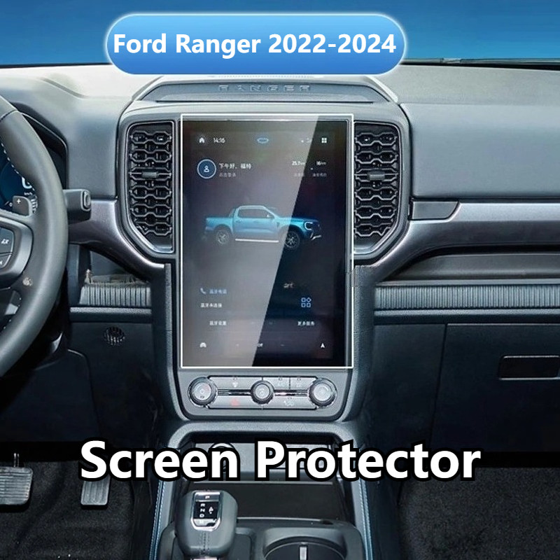 Tempered Glass Film Anti-fingerprint For NEXT GEN FORD RANGER EVEREST ...