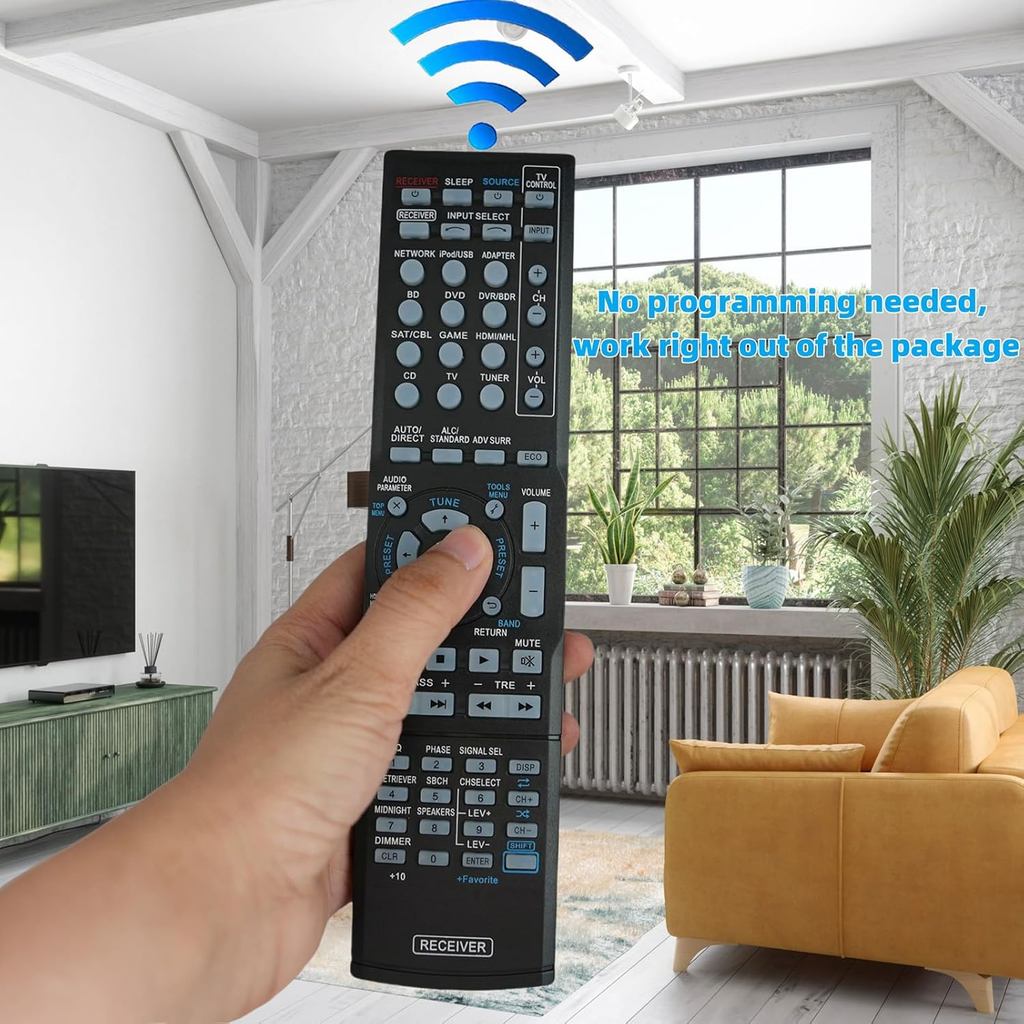 Replacement Remote Control for Pioneer AXD7591 SC-35 VSX-920-K AXD7662 ...
