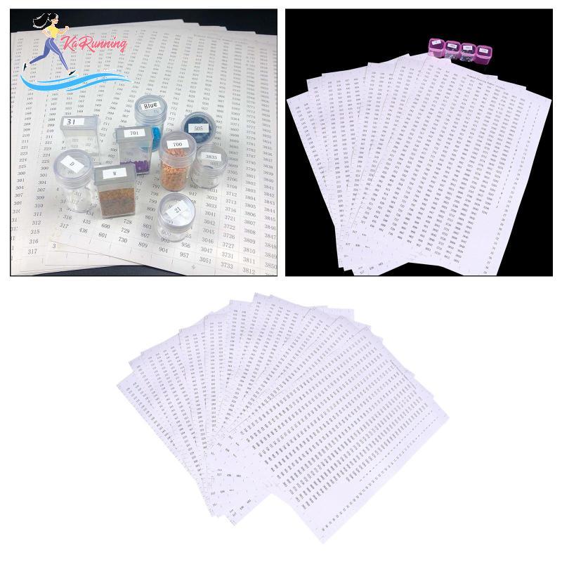 [Whweight] Square Sticker Paper by Number Stickers Labels Sheets, Self ...