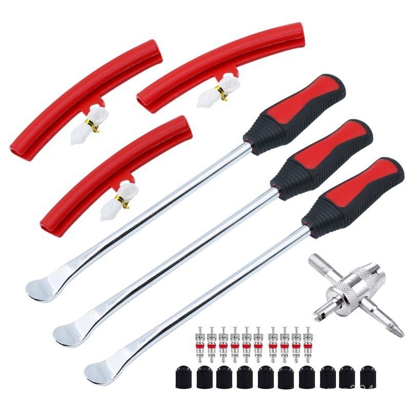 Lever Tire Removal Tool Car Rim Tool Set Tire Removal Pry Bar Pry Stick ...